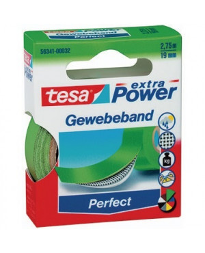 tesa Gewebeband extra Power Perfect 56341-00032 19mmx2,75m grün
