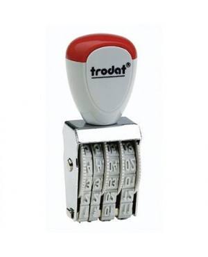 trodat Datumstempel Classic 54112 12x3mm silber