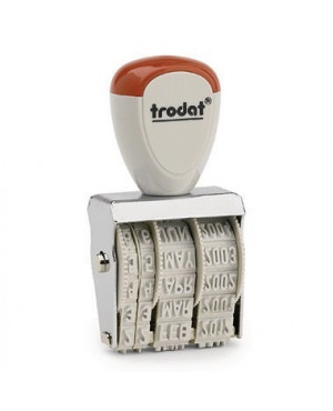 trodat Datumstempel Classic 54223 5x32mm silber