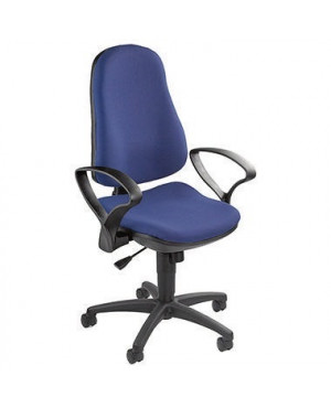 TOPSTAR Bürodrehstuhl Support SY 8550SG26 max. 120kg schwarz/blau