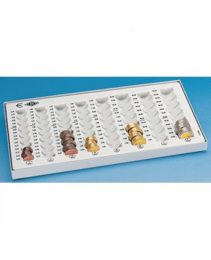 WEDO Geldzählbrett Kompakt 160800037 33,3x18,3x3,1cm lichtgrau