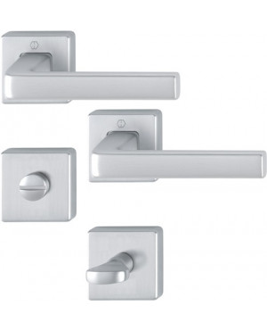 Rosettengrt.Dublin 1124/843KV/843KVS Alu.F94-1 eck.SK/OL DIN L/R D/D HOPPE