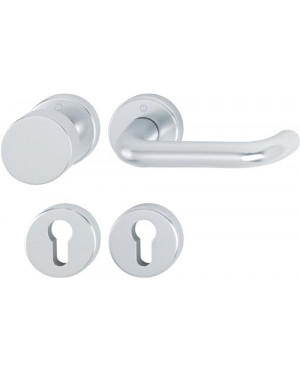 Rosettengrt.Paris 58/42KV/42KVS/138L Alu.F1 rd.PZ DIN L/R fl.D/K HOPPE