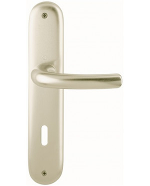 Langschildgarnitur Tôkyô 1710/273P Alu. F2 OB 72mm DIN L/R