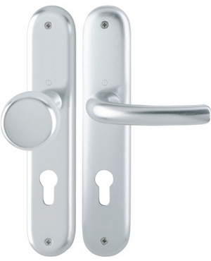 Langschildgarnitur Tôkyô 53/273P/1710 Alu. F1 PZ 72mm DIN L/R