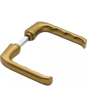 Türdrückerpaar London 113 Alu.F4 o.Rosetten VK 8mm