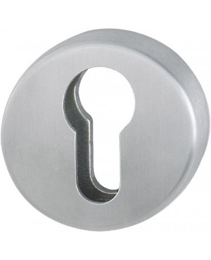 Schlüsselrosette E19S VA F69 Schildstärke 10mm PZ rd.