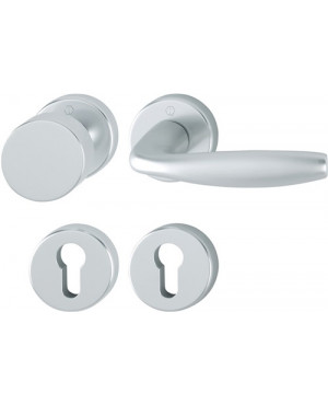 Rosettengrt.NY 58/42KV/42KVS/1810 Alu.F1 rd.PZ DIN L/R D/K HOPPE