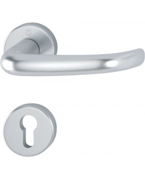 Rosettengrt.San Fran.1301/42KV/42KVS Alu.F1 rd.PZ DIN L/R D/D HOPPE