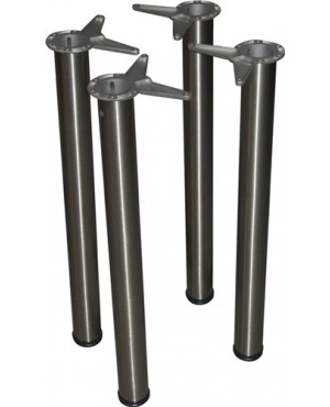 Tischbein-Set VA-Eff. 60mm H.870mm Platte