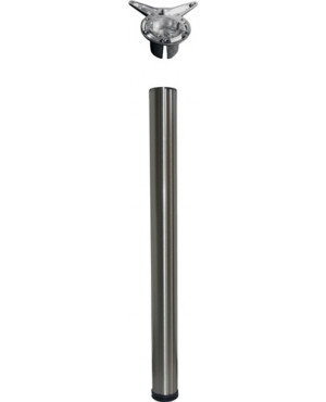 Tischbein CR pol. 60mm H.1100mm Platte