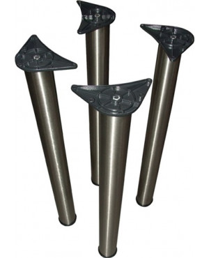 Tischbein-Set VA-Eff. 80mm H.870mm Platte
