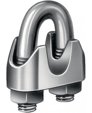 Drahtseilklemme ähnl.DIN 741 Gew.M5 Nenn-Gr.5,0mm verz.VE=250St.