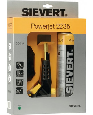 Lötlampe Powerjet 2235 m.Schraubkartusche 0,9 kW SIEVERT