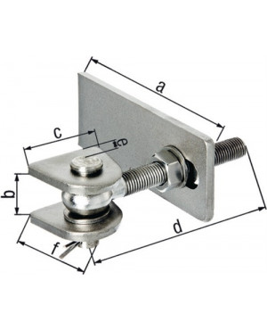 Torband 130x30x80x150x 34x65mm STA roh GAH