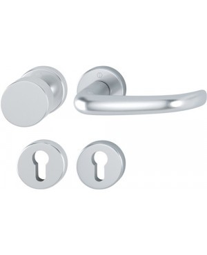 Rosettengrt.San Fran.58/42KV/42KVS/1301 Alu.F1 rd.PZ DIN L/R fl.D/K HOPPE