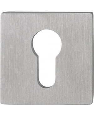 Schlüsselrosetten-Paar E848NS VA F69 Schildstärke 2mm PZ quad.