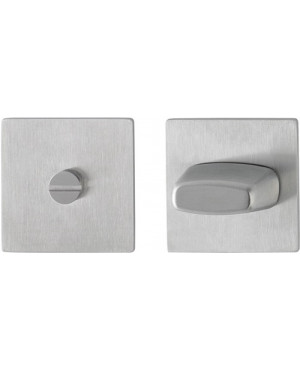 Schlüsselrosetten-Paar E848NS VA F69 Schildstärke 2mm Bad SK/OL quad.