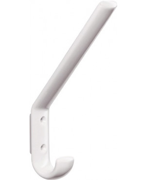 Garderobenhaken 477.90.070 einfach A.110mm PA felsgrau 95 H.165mm