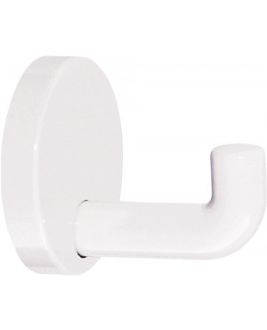 Einzelhaken 801.90.010 einfach A.30mm PA felsgrau 95 D.40mm HEWI