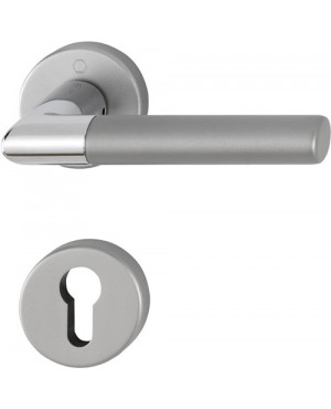 Rosettengrt.Lecce 1405/42KV/42KVS Alu.F49/F9-2 rd.PZ DIN L/R D/D HOPPE