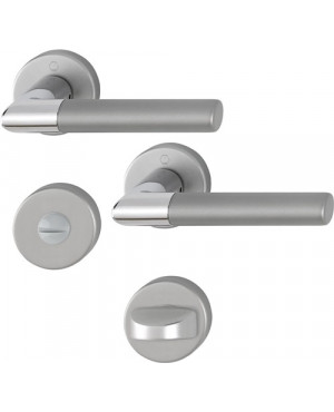 Rosettengrt.Lecce 1405/42KV/42KVS Alu.F49/F9-2 rd.SK/OL DIN L/R D/D HOPPE