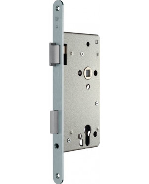 Haustür-Einsteckschloss PZW 22/65/92/10mm DIN L silber ktg.
