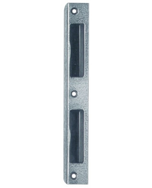 Winkel-Schließblech VA Winkel B.20 rd.Schenkelbreite 8mm DIN L/R