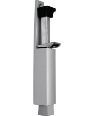 Türfeststeller 3837 0060 22 Zinkdruckg. silber lack. Hubh. 60mm Türmontage