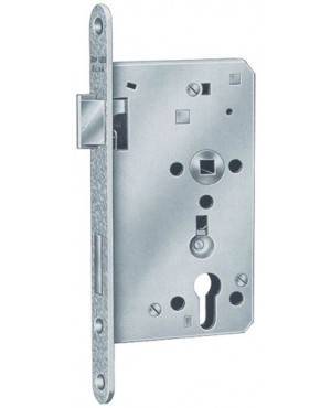 Panik-Einsteckschloss 1201 Fkt.E 24/65/72/9mm DIN L VA