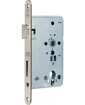 Feuerschutztürschloss B-1206 24/65/72/9mm DIN R 24mm rd VA BKS