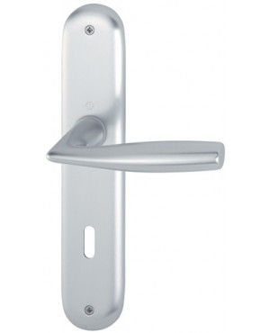 Langschildgarnitur Vitória 1515/273P Alu. F1 OB 72mm DIN L/R