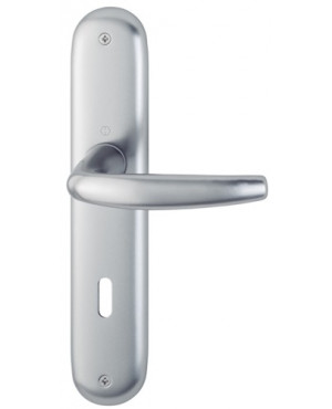 Langschildgarnitur Atlanta 1530/273P Alu. F1 OB 72mm DIN L/R