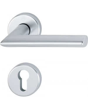 Rosettengrt.Stock.1140/42KV/42KVS Alu.F1 rd.PZ DIN L/R D/D HOPPE