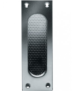Schiebetürmuschel 42 4211 blind L.120mm B.40mm Alu. 0105 ktg. EL.-T. 11,5mm FSB