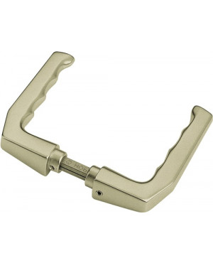 Türdrückerpaar Frankfurt 117L Alu.F2 o.Rosetten VK 8mm