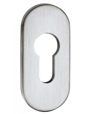 Schlüsselrosette 0811 VA EST Schildstärke 6mm PZ ov.