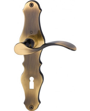 Langschildgarnitur Weimar M112SLN/2007 MS F71 PZ 72mm DIN L/R