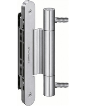 Objektband VARIANT VN 3747/160 Compact VA ma geb.160kg 24mm DIN L/R stu.Tür