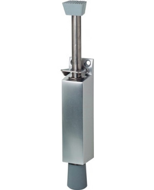 Türfeststeller 1044.02 Alu.silberf.lack.Hubh.60mm Türmontage