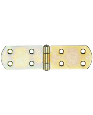 Kistenband H.35mm B.geöffnet 120mm S.2,0mm STA galv.gelb verz.Französisch