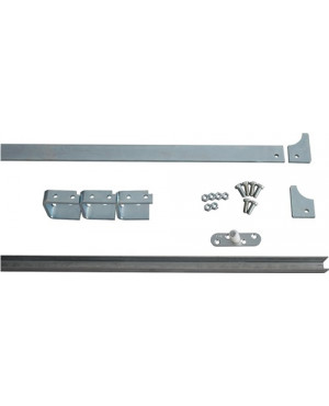 Laufschienen-Set 80786 Schienengröße 45x8mm STA verz.75 od.90mm Rollen