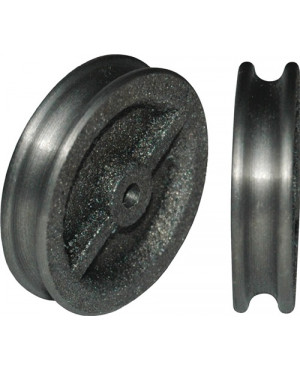 Vogelrolle 470 Grauguss D.80mm Trgf.max.22kg Nut 8,5mm
