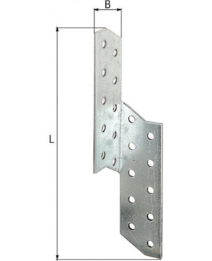 Sparrenpf.Ank.ETA-08/0170 L/R 170x32x2mm GAH