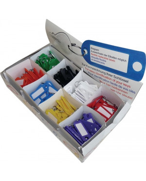 Schlüsselanhänger m.S-Haken neon farbig sortiert Ku.m.S-Haken