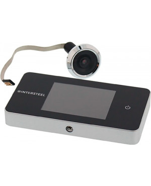 Digitaler Türspion Basic Ku. silber 100Grad 38mm/110mm