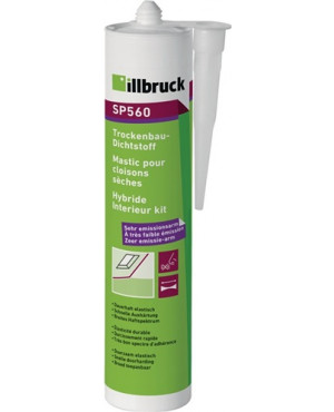 Trockenbau-Dichtstoff SP560 signalweiß 495g