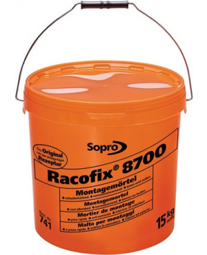 Montagemörtel Racofix® 8700 1:3 (Wasser/Mörtel) 15kg Eimer SOPRO