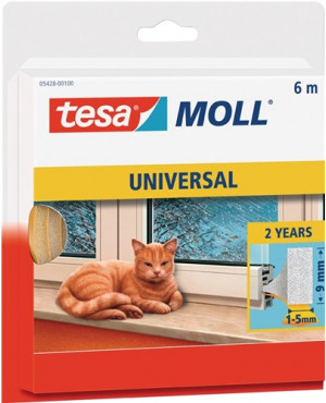 Fenster-/Türmoll tesamoll® 55604 B15mmxH6mmxL6m