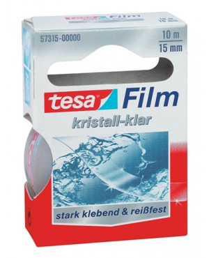 Klebeband tesafilm® 57315 kristall-klar L.10m B.15mm Rl.